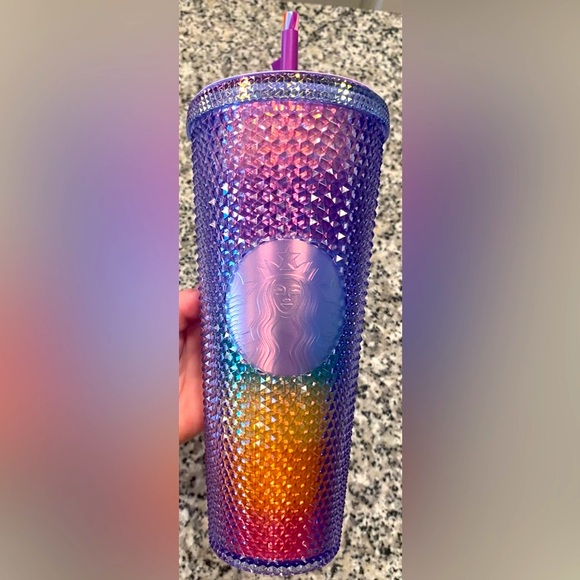 Starbucks Rainbow Sparkle Studded X Sofie Birkin Venti Tumbler PRIDE - Picture 12 of 15